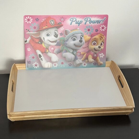Paw Patrol "Pup Power!" Wooden Activity Trays – Set of 2 - Picture 3 of 5
